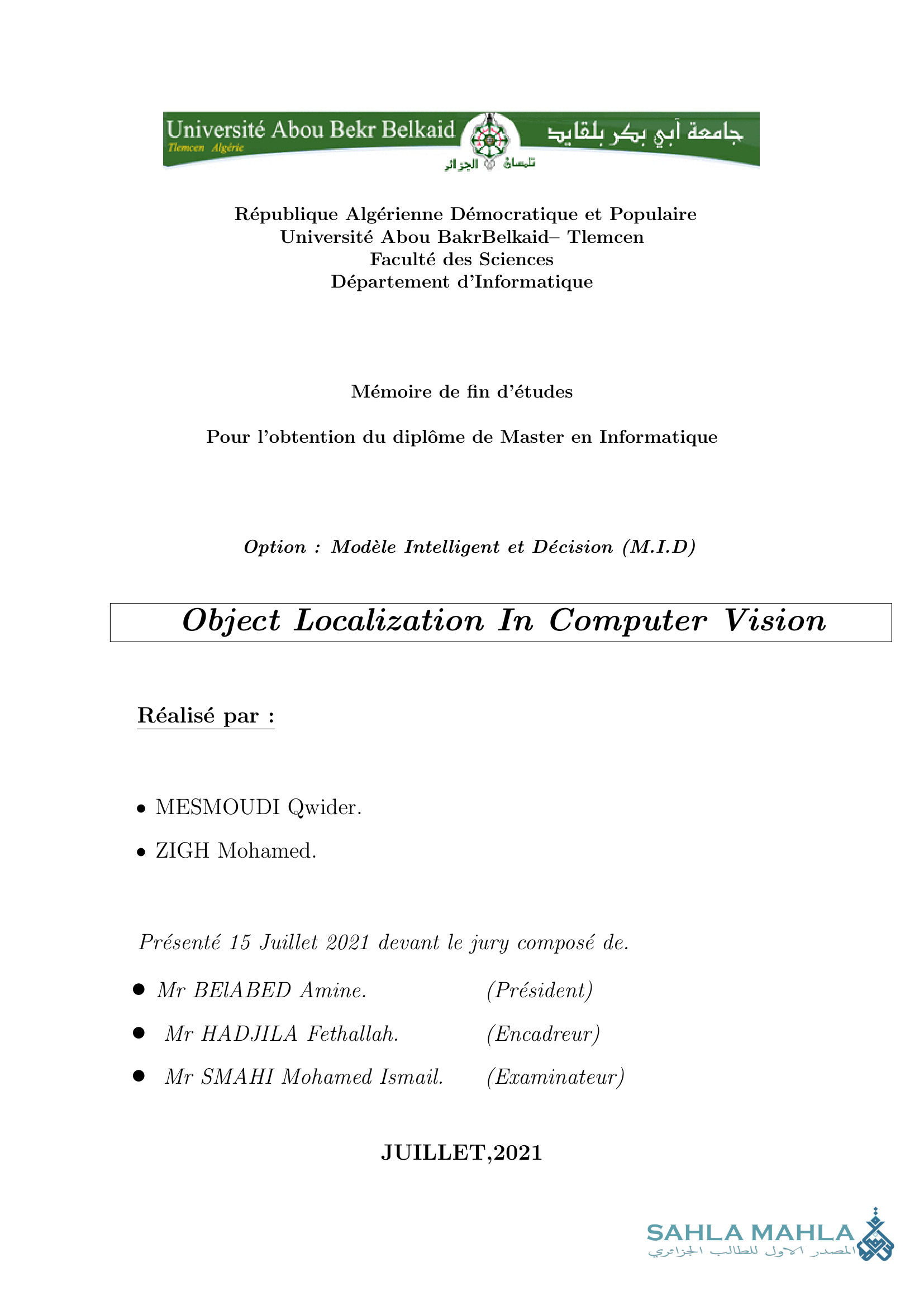 Object Localization In Computer Vision
