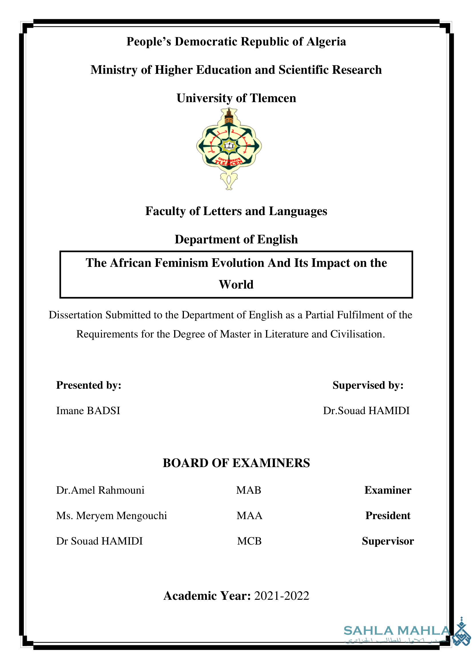 The African Feminism Evolution And Its Impact on the World