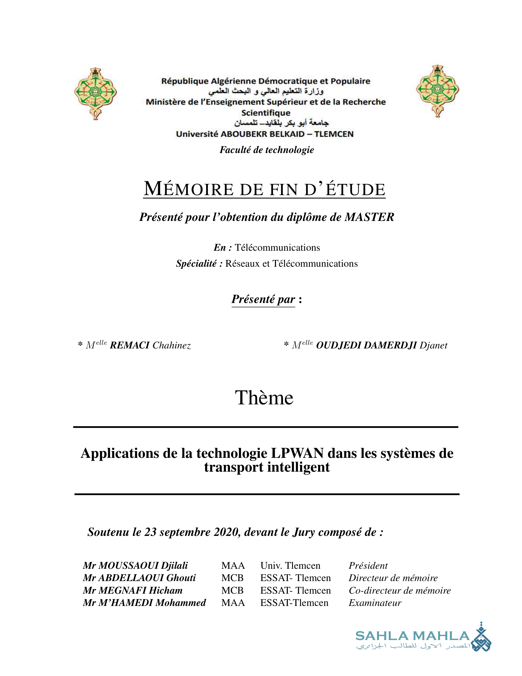 Applications de la technologie LPWAN dans les systèmes de transport intelligent