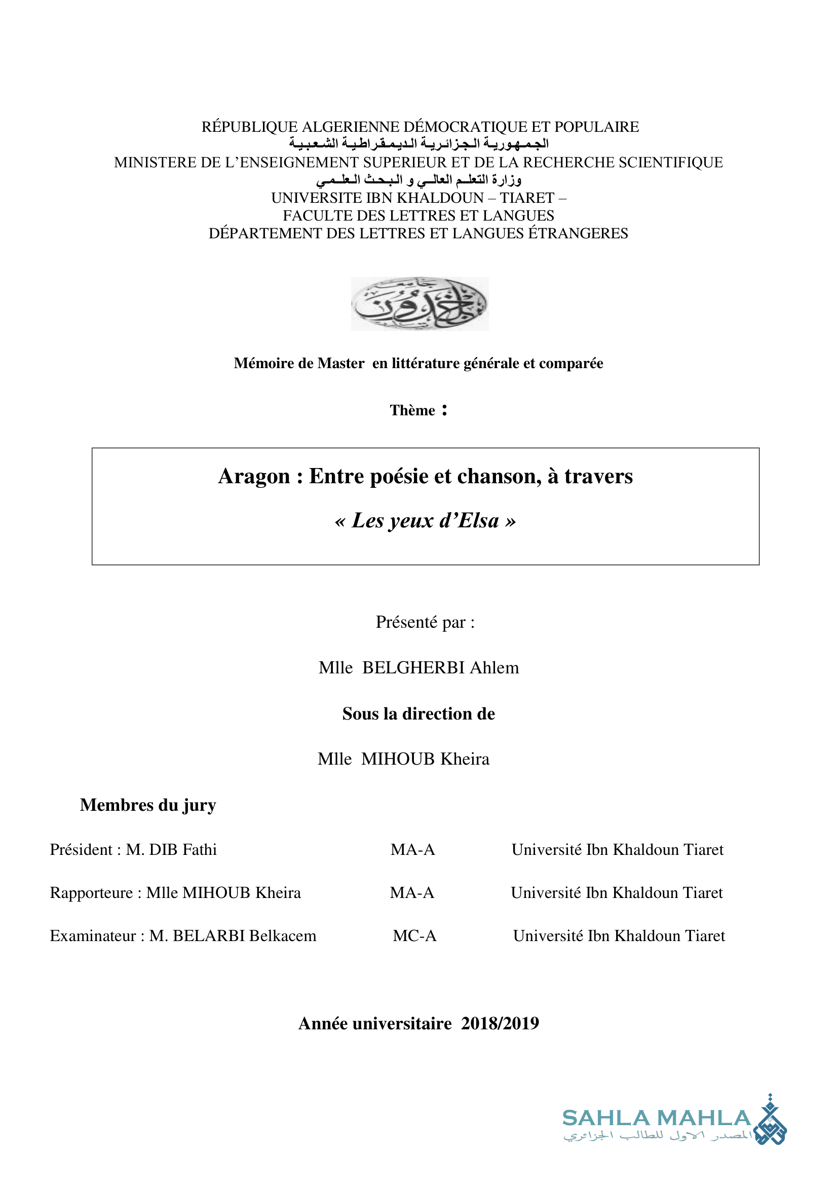 Aragon: Entre poésie et chanson, à travers « Les yeux d'Elsa »