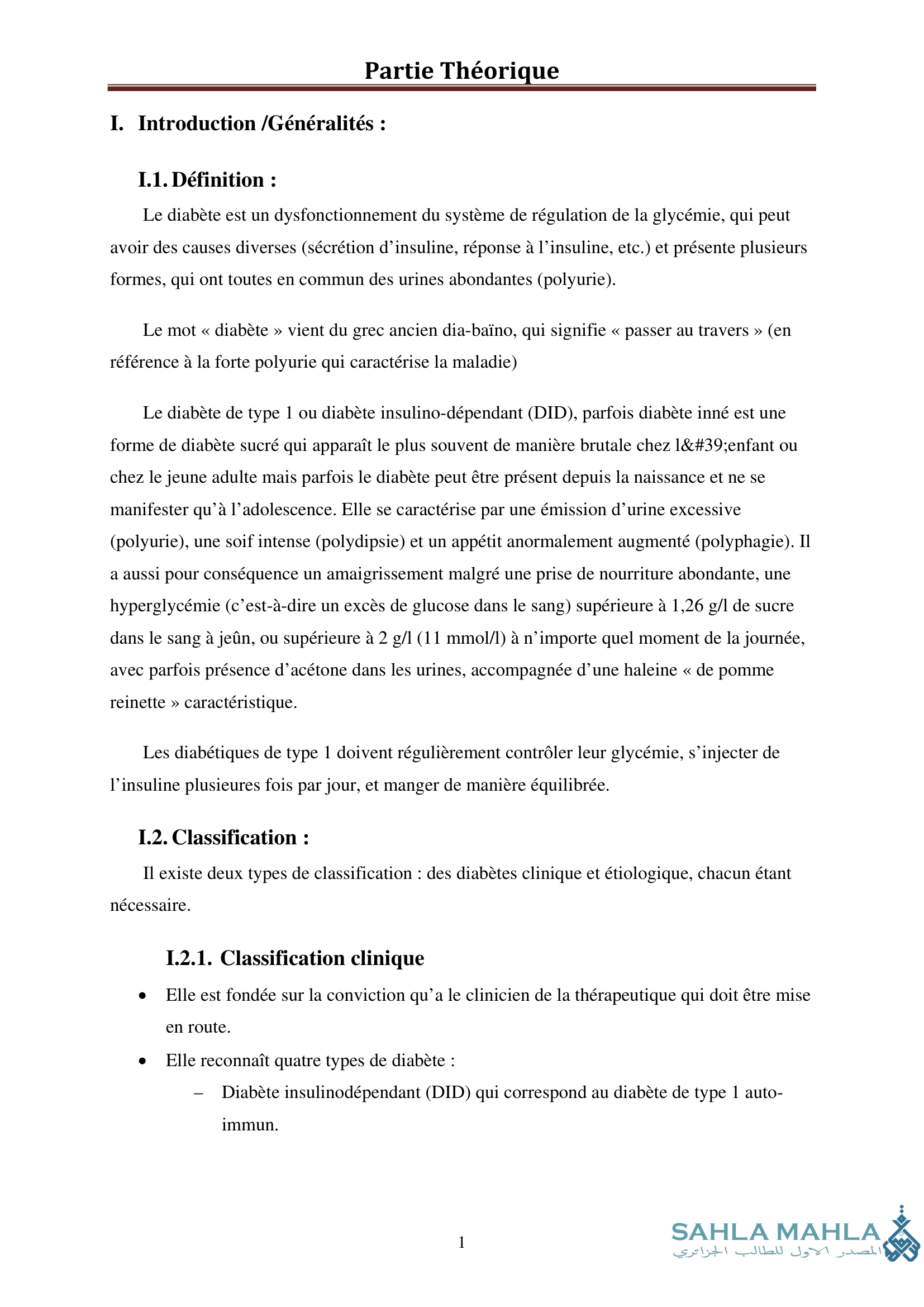 Diabète chez l'enfant